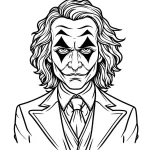 coloriage Joker gratuit en ligne