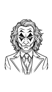 coloriage Joker gratuit en ligne