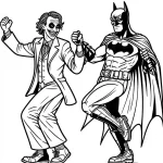 coloriage Joker a dessiner et imprimer