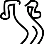 coloriage Keith Haring pour enfant de 10 ans