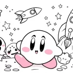 coloriage Kerby de pour enfants