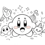coloriage Kerby pour primaire