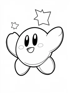 coloriage Kerby et apprentissage