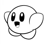 coloriage Kerby pour enfant de à imprimer
