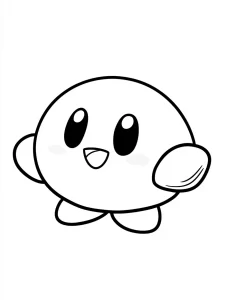 coloriage Kerby et apprentissage