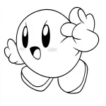 coloriage Kerby de pour enfants