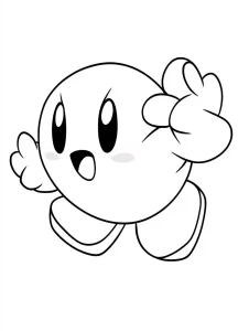 coloriage Kerby de pour enfants