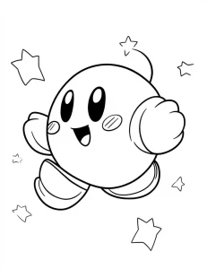 coloriage Kerby à imprimer gratuitement pdf