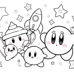 coloriage Kerby pour enfants à imprimer