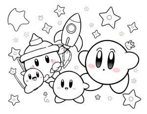 coloriage Kerby pour enfants à imprimer