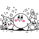coloriage Kerby pour enfant