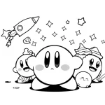 coloriage Kerby pour enfants à imprimer