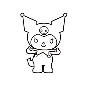 coloriage Kuromi pour enfants