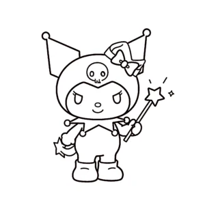 coloriage Kuromi à imprimer pour enfant de 9 ans