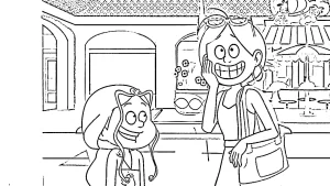 coloriage Les Sisters a telecharger