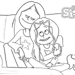 coloriage Les Sisters à imprimer gratuitement pdf