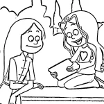 coloriage Les Sisters gratuit pour enfants