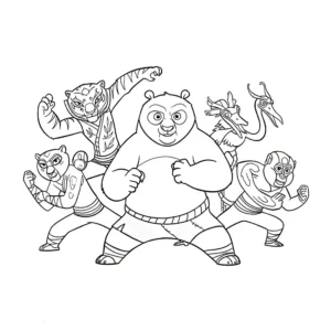 coloriage Les cinq cyclones ensemble et decoupage a imprimer gratuit