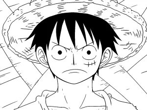 coloriage Luffy et dessins