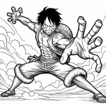 coloriage Luffy et dessins