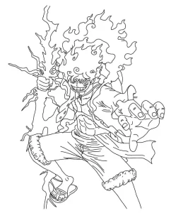 coloriage Luffy et dessins