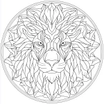image pour coloriage Mandala enfant