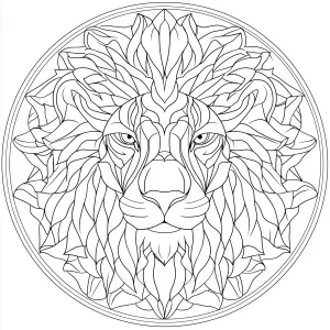 image pour coloriage Mandala enfant
