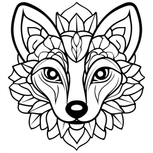 coloriage Mandala pour enfants