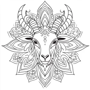 coloriage Mandala Animaux a telecharger