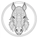 coloriage Mandala Animaux à imprimer gratuit