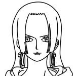 coloriage Manga et decoupage a imprimer gratuit