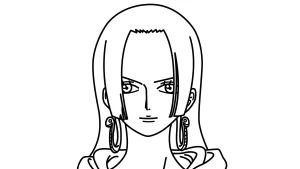 coloriage Manga et decoupage a imprimer gratuit