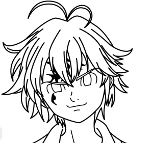 coloriage Manga à imprimer pdf gratuit