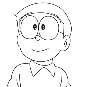 coloriage Manga à imprimer pour enfant de 7 ans