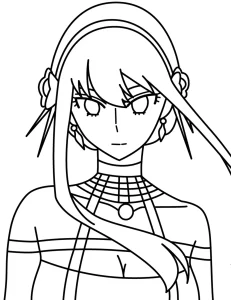 coloriage Manga pour enfant
