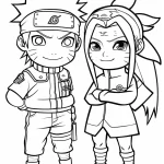 coloriage Manga pour enfant à imprimer