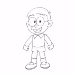 coloriage Manga à imprimer pour enfant de 12 ans