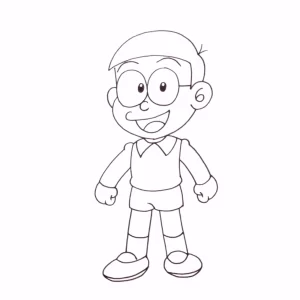 coloriage Manga à imprimer pour enfant de 12 ans