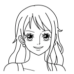 coloriage Manga a colorier en ligne gratuitement