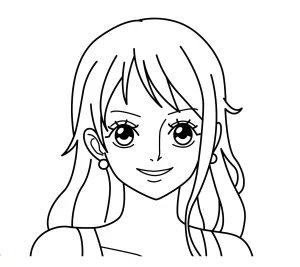 coloriage Manga a colorier en ligne gratuitement