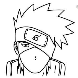 coloriage Manga pour enfant de 4 ans