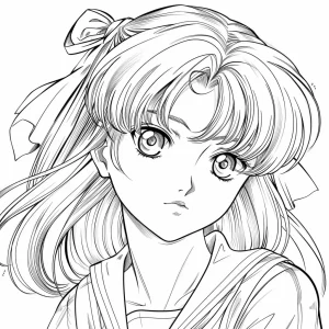 coloriage Manga pour enfants