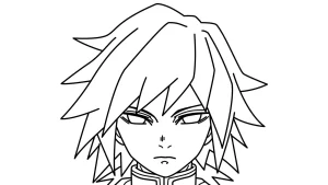 coloriage Manga à imprimer pdf gratuit