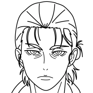 coloriage Manga educatif pour enfant