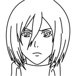 coloriage Manga pour enfant de 2 ans