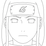 coloriage Manga pour enfant de 3 ans