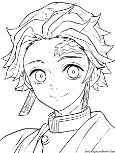 coloriage Manga pour bebe a imprimer