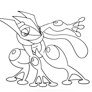 coloriage Manga en ligne pour enfant