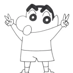 coloriage Manga et decoupage a imprimer gratuit