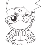 coloriage Manga pour enfants à imprimer